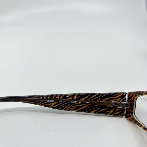 CoverGirl Women\'s Eyeglasses Frame Black Orange‎ CG0416 53-15-140 H6722 main image 6